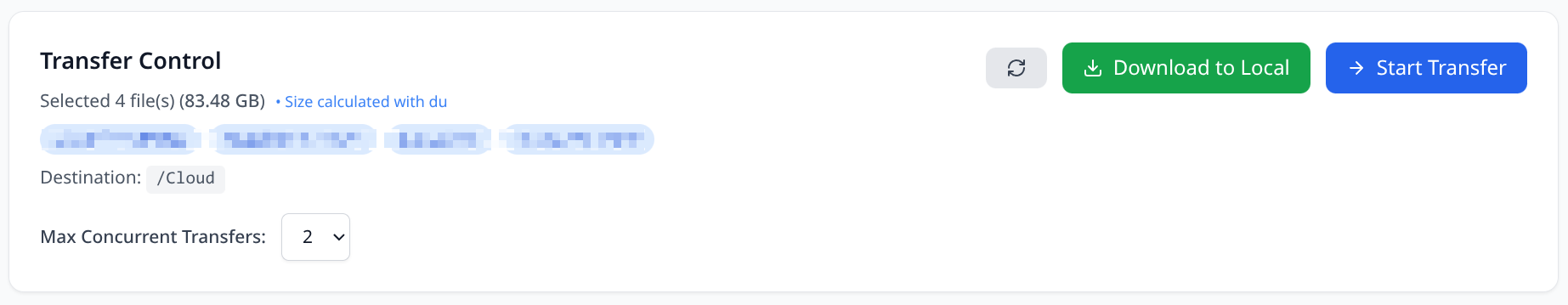 个人云盘迁移控制